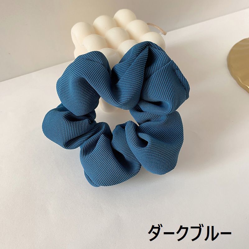 送料無料 シュシュ ヘアゴム レディース ヘアアクセサリー 髪ゴム 髪留め 髪飾り まとめ髪 ヘアアレンジ シンプル 女性 婦人 上品  きれいめ おしゃれ ポニーテール お団子 ロングヘア セミロング 外出 お出掛け：dolcissimo