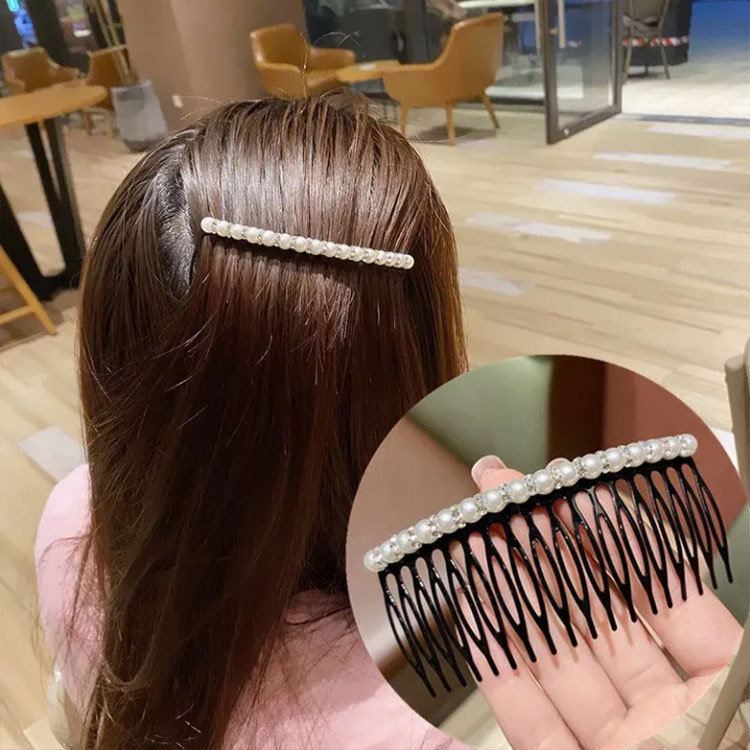 最大72 オフ 送料無料 ヘアコーム かんざし レディース ヘアアクセサリー 髪飾り フェイクパール ラインストーン 結婚式 成人式 卒業式 和装 着物 浴衣 夜会巻き ヘアアレンジ まとめ髪 ハーフアップ ビジュー 簪 髪留め シンプル カジュアル フォーマル 上品