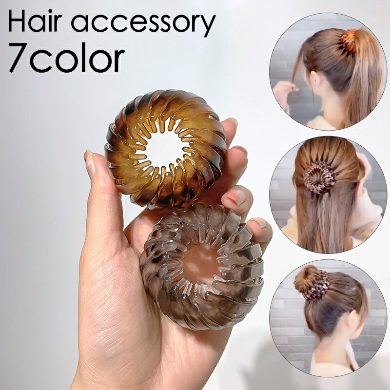 楽天市場】送料無料 ヘアクリップ ヘアリング マルチクリップ