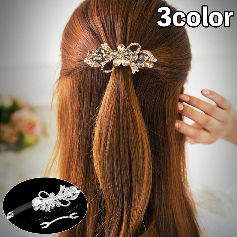 楽天市場】送料無料 バレッタ ヘアクリップ ヘアアクセサリー