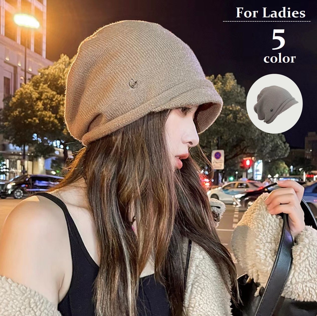 yourwear ニット帽 3点セット ウールカシミヤケーブルニットキャップ(hand knitting) – yourwear