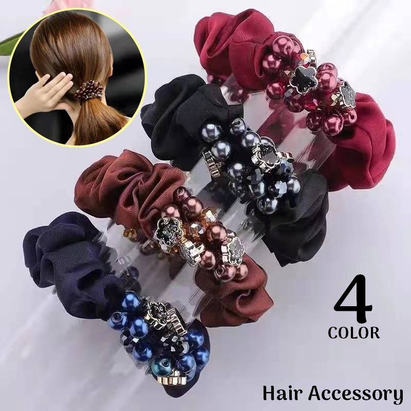 楽天市場】送料無料 シュシュ ヘアゴム レディース ヘアアクセサリー