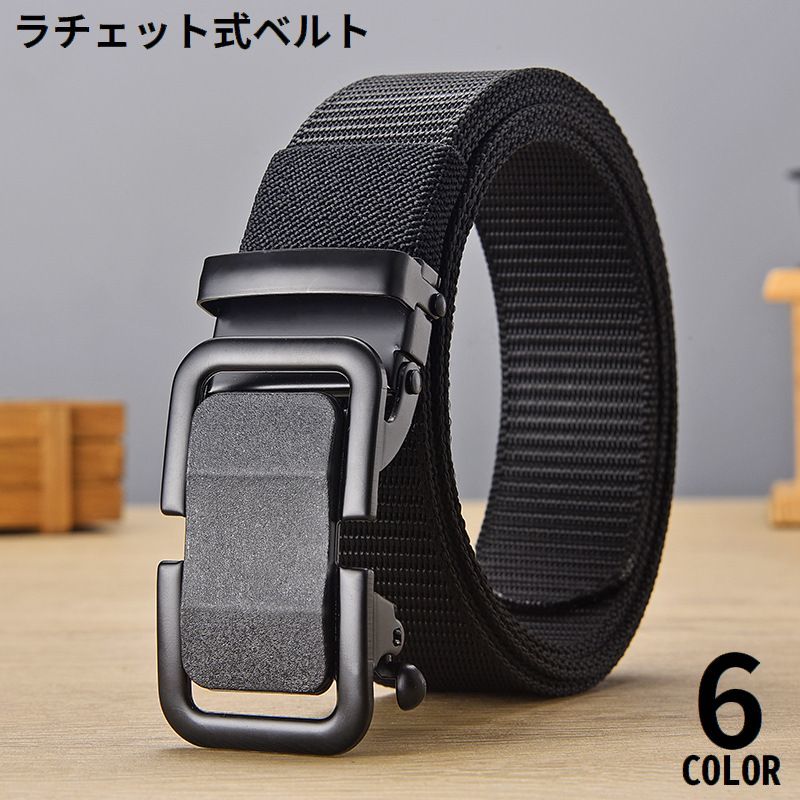 楽天市場】送料無料 ベルト メンズ オートロック式バックル ラチェット