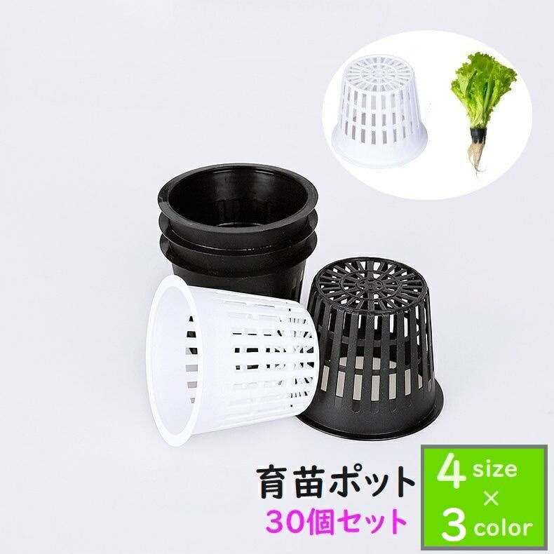 楽天市場】水耕栽培 ポット ネットポット カップ 3inch 1個 TA製 : 水