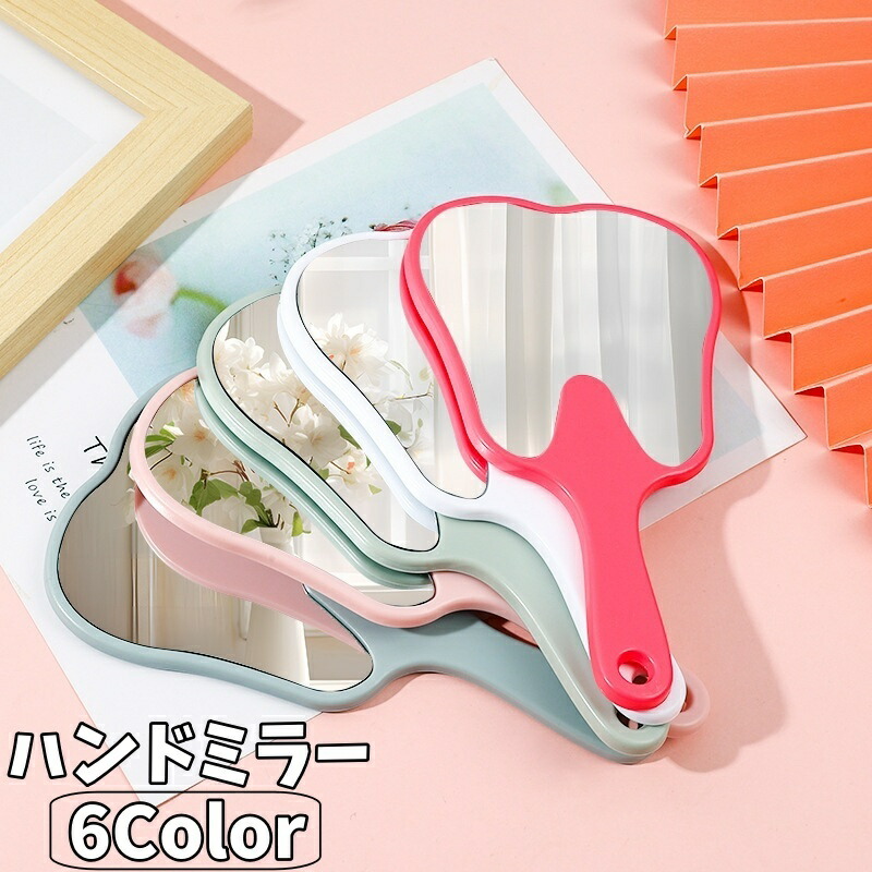 パタパタペッピー　ハンドミラー　手鏡 楽天市場】送料無料 ハンドミラー 手鏡 歯型 ファッション小物 手持ち