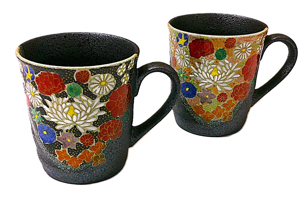 楽天市場】≪九谷結窯≫九谷焼フリーカップ(白粒／ピンク粒セット) 木