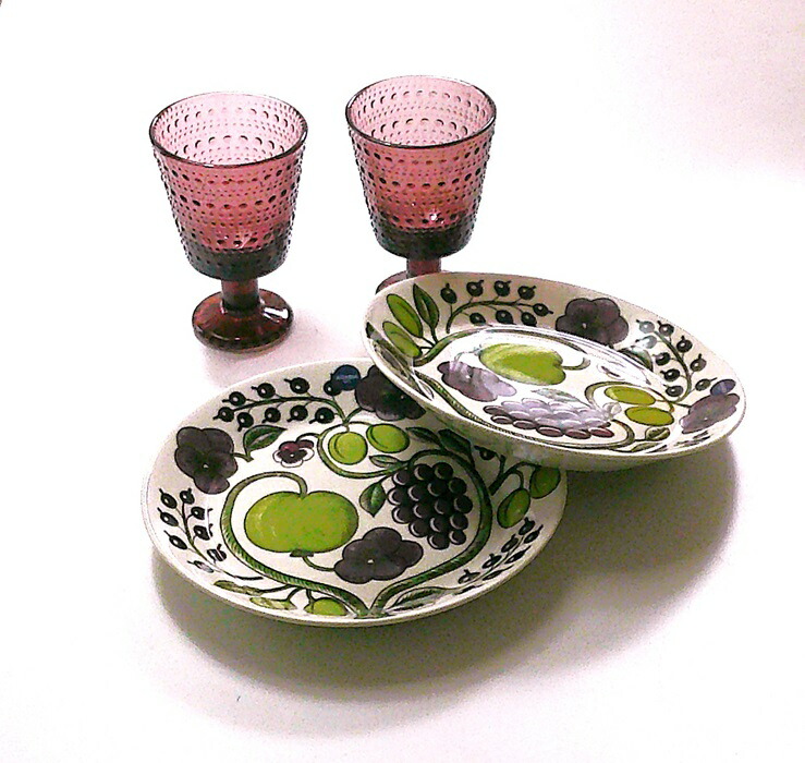 北欧ブランド食器 アラビアARABIA   パラティッシ / イッタラiittala  ユニバーサルグラス ペア（パラティッシパープル、カルーナ）【御結婚御祝・内祝・新築御祝・還暦御祝・御礼・寿・ギフト包装可能】