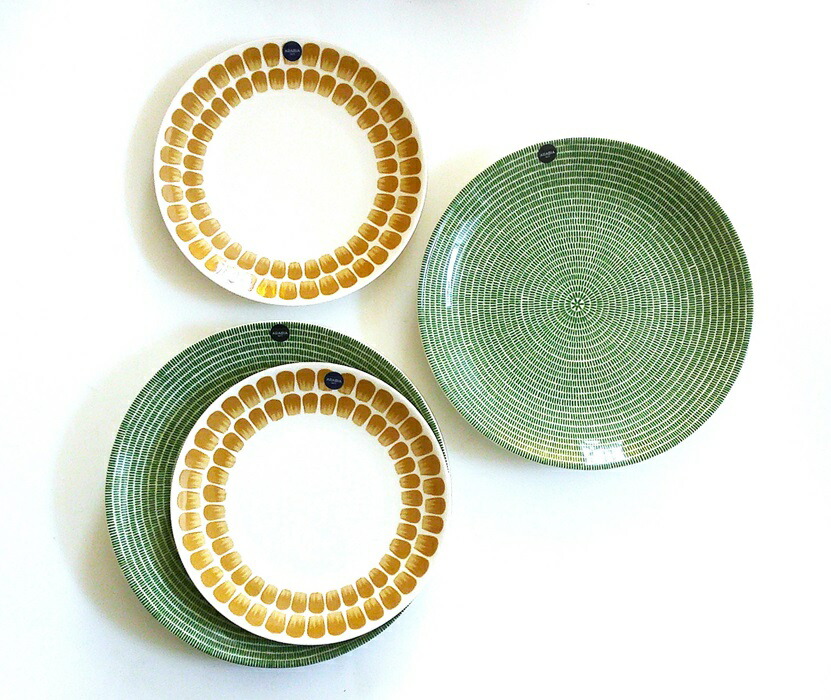 楽天市場】アラビアARABIA 24h AVECアベック グリーン プレート