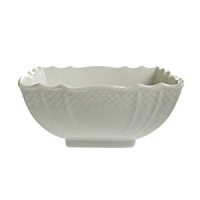 リチャードジノリ ベッキオホワイト 10㎝ スクエアプレート、4枚 リチャードジノリ ベッキオホワイト 10㎝ スクエアプレート、4枚