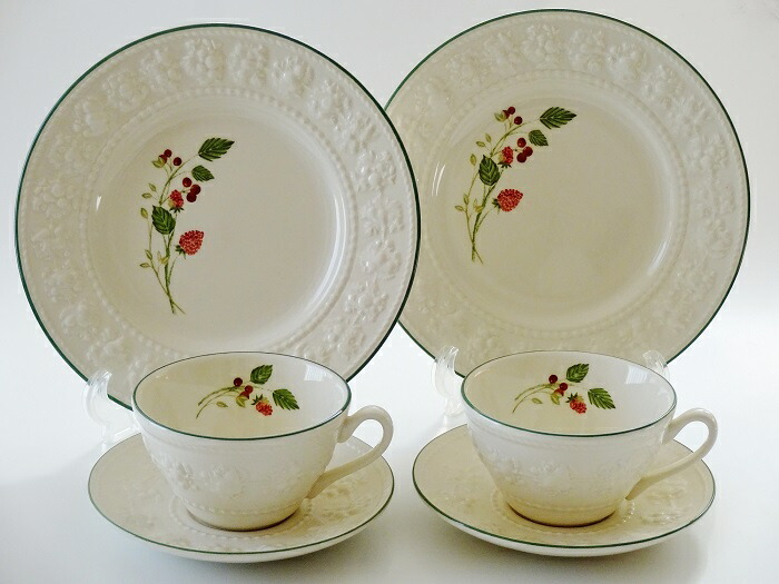 楽天市場】ウェッジウッドWEDGWOOD ワイルドストロベリー ディナー