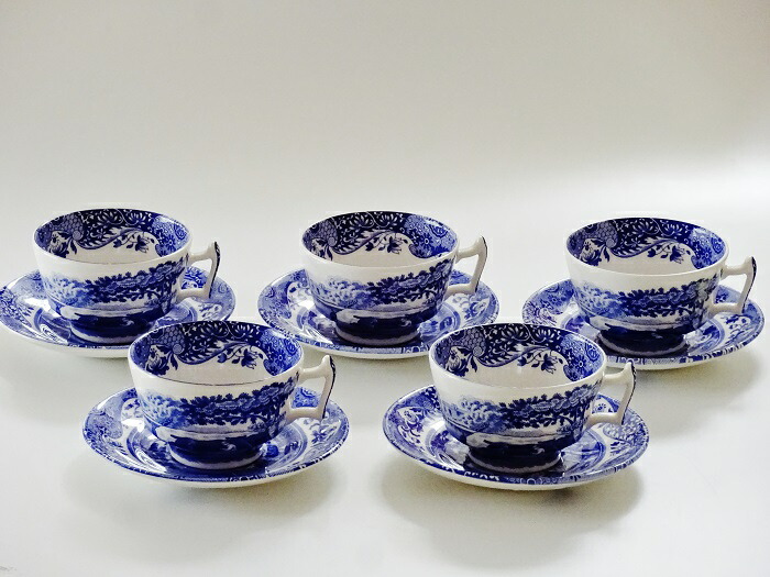 楽天市場】スポード ブルーイタリアン ジャンボカップ＆ソーサー