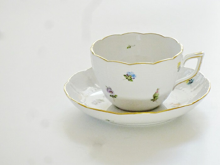 ヘレンド（HEREND) ミルフルールＭＦ　兼用カップ＆ソーサー７３０ 24,353円