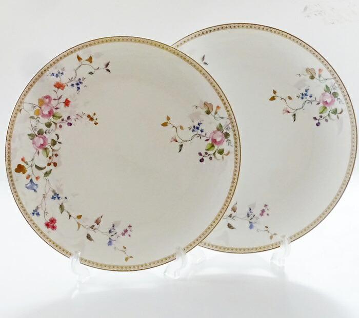 楽天市場】ウェッジウッド ローズゴールド クーププレート 27cm