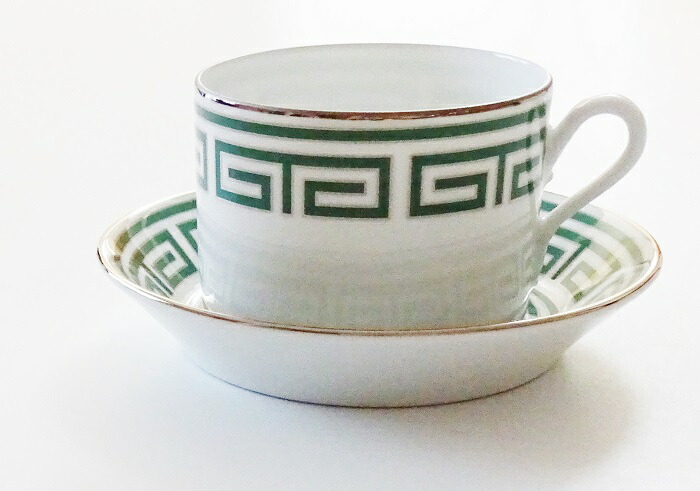 リチャードジノリ 『パルメッテ　エメラルド』　C&S　大皿　ペア リチャードジノリ 『パルメッテ エメラルド』 C&S 大皿 ペア