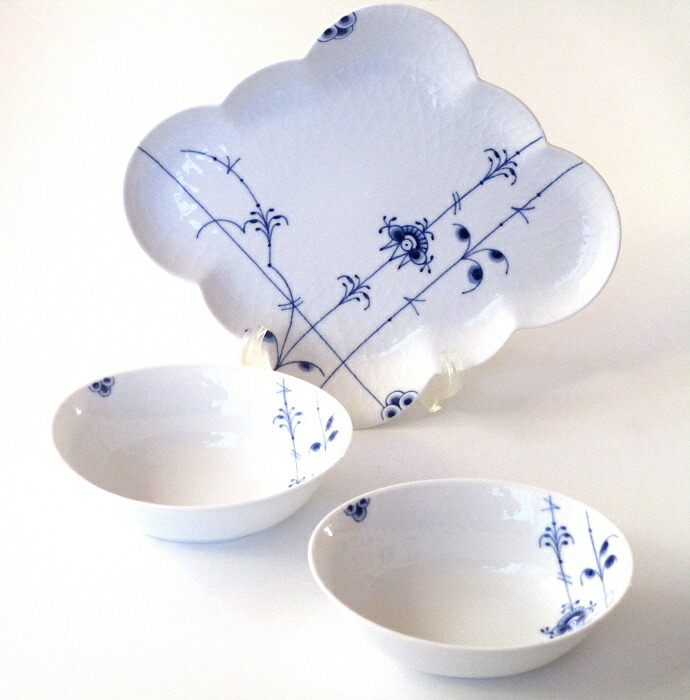 楽天市場】ロイヤル コペンハーゲン ブルーパルメッテ オーバルボウル