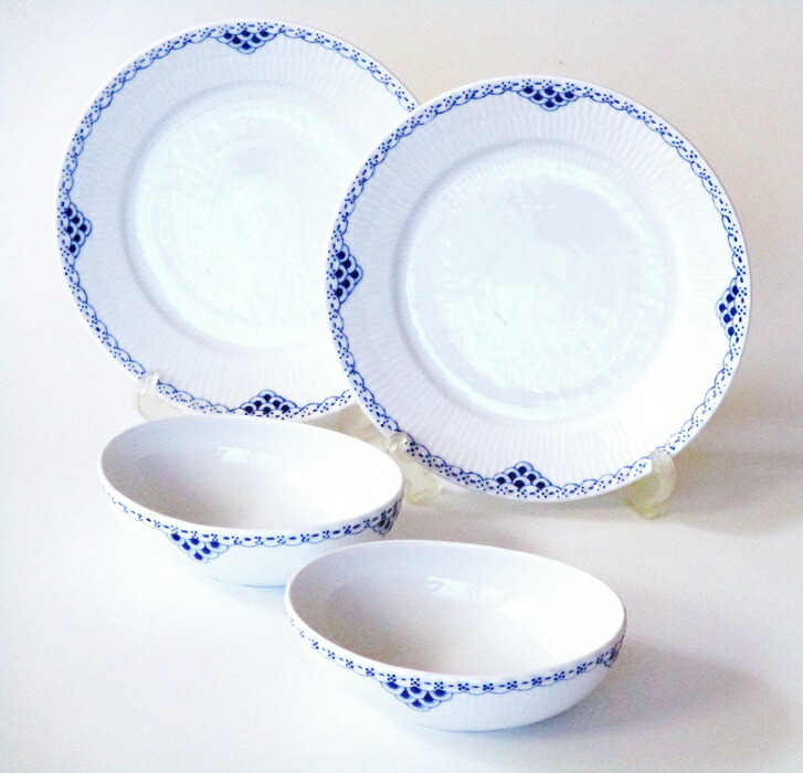 楽天市場】ロイヤル コペンハーゲン ホワイトフルーテッド オーバル