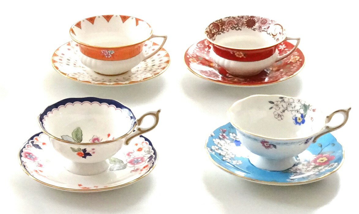  4枚セット　バタフライブルーム 楽天市場】ウェッジウッドWEDGWOOD ハーレークイン バタフライ