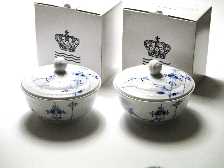 ロイヤルコペンハーゲンROYAL COPENHAGEN ブルーパルメッテ 蓋つきどんぶり鉢西洋ナシ【どんぶり鉢 蓋付き添い人】【御一緒になる御祝・内祝・作り御祝・還暦御祝・畏まり・寿・差し上げ物荷造り能力のある】 煮物椀-食器・カトラリー・グラス