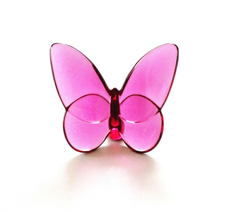 楽天市場】【新品】 バカラ フィギュア ラッキーバタフライ