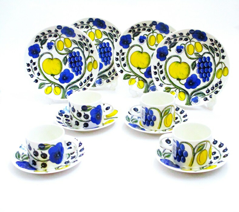 楽天市場】アラビア (ARABIA) 24h トゥオキオ TUOKIO 4人用セット