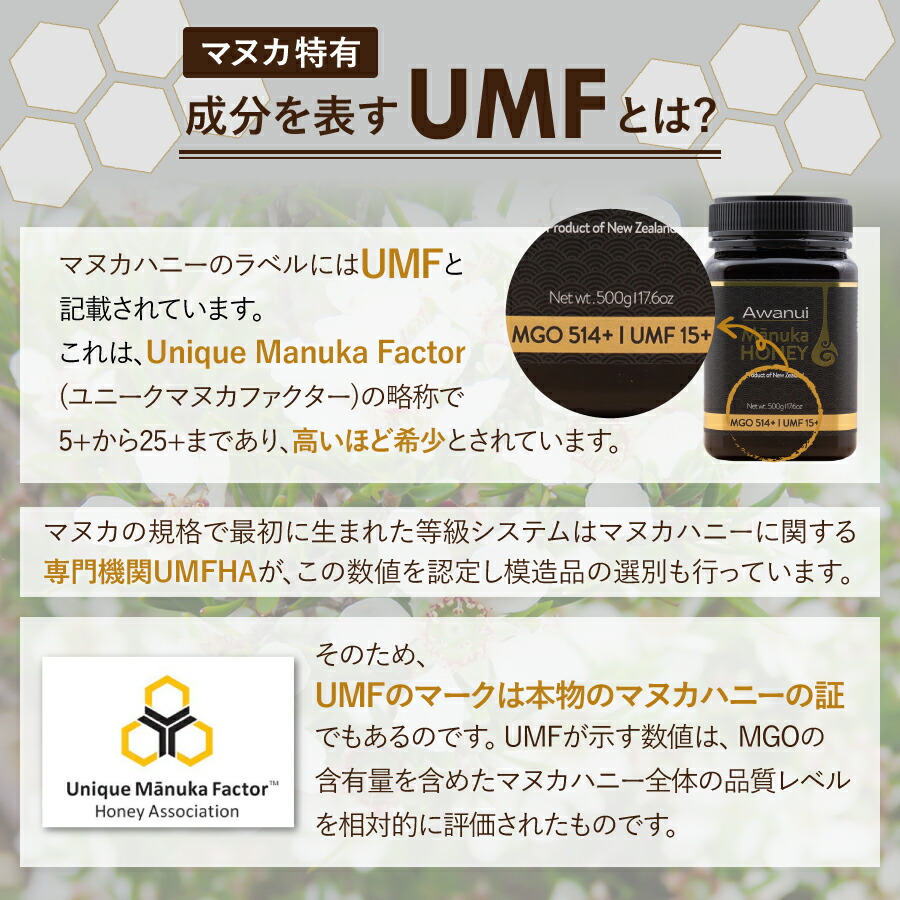 マヌカハニーumf 喉 250g 蜂蜜 お試し 効果 おすすめ はちみつ 無添加 ニュージーランド