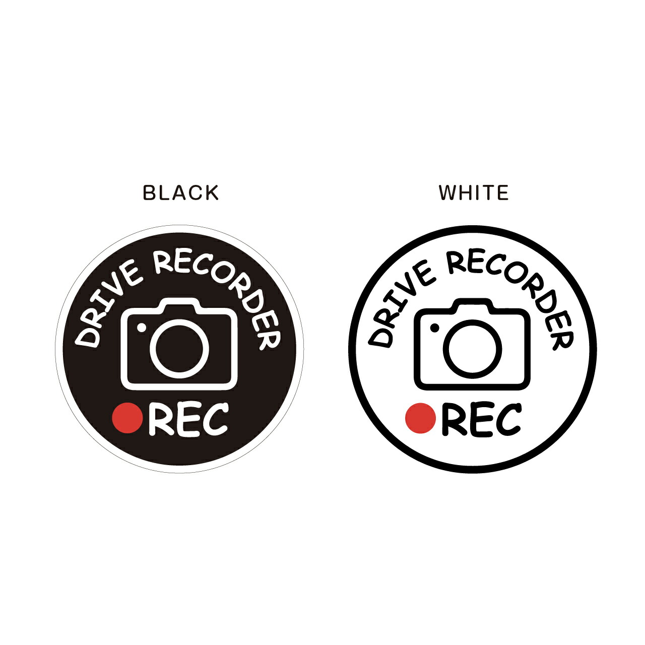 楽天市場 ドライブレコーダー ドラレコ ステッカー 可愛い オシャレ シール ドライブレコーダーシール かっこいい シンプル ドライブレコーダーステッカー おしゃれ かわいい ドラレコステッカー 可愛い カーステッカー 車ステッカー カー用品 Kahou Mono