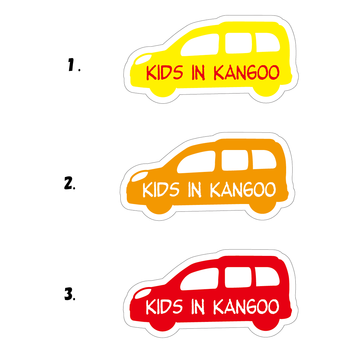 楽天市場 Kangoo カングー好きに キッズインカー ベビーインカ ステッカー おしゃれ 可愛い 11カラー カングー かわいい カーステッカー 車ステッカー ベイビーインカ Kids In Car 車 シール カー用品 カーアクセサリー 雑貨 自動車 Kahou Mono