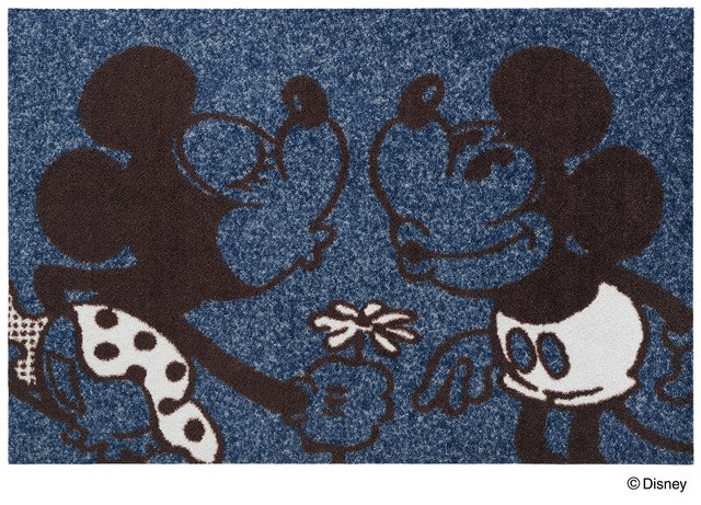 滑り止め ミッキー 国産 日本製 Collection 玄関マット 玄関マット ミニー ドアマット 60 90cm 60 ディズニー Disney Mat ディズニー Mickey ミッキー ミニー 90 Cm 屋外 外 ブルー グレー 洗える 丸洗い 薄型 おしゃれ かわいい ずれない 滑り止め