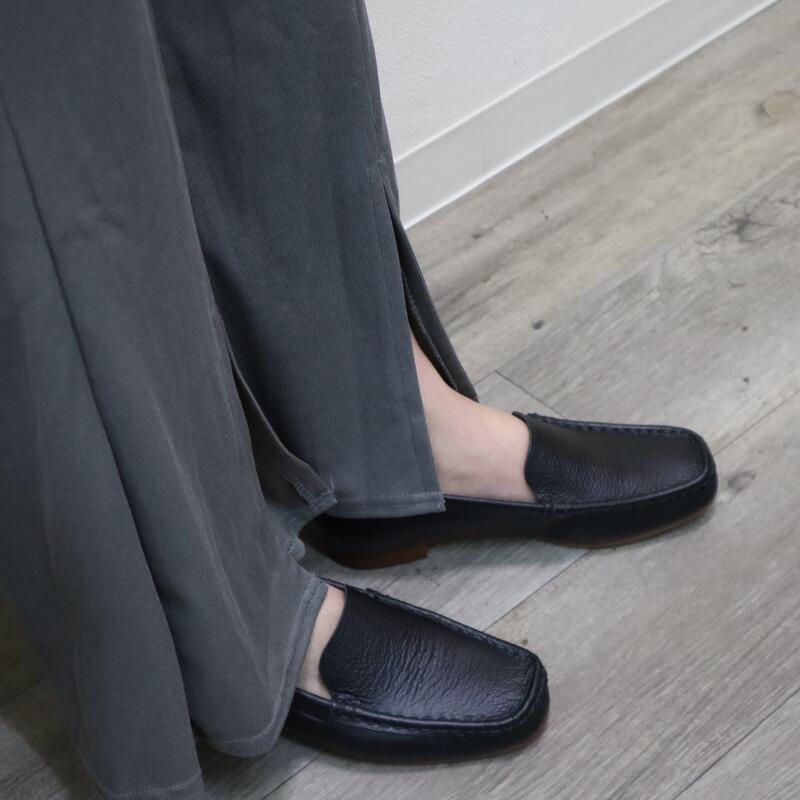 pointer 【本革】 ローファー モチーフ付き モカシン 軽量 快適