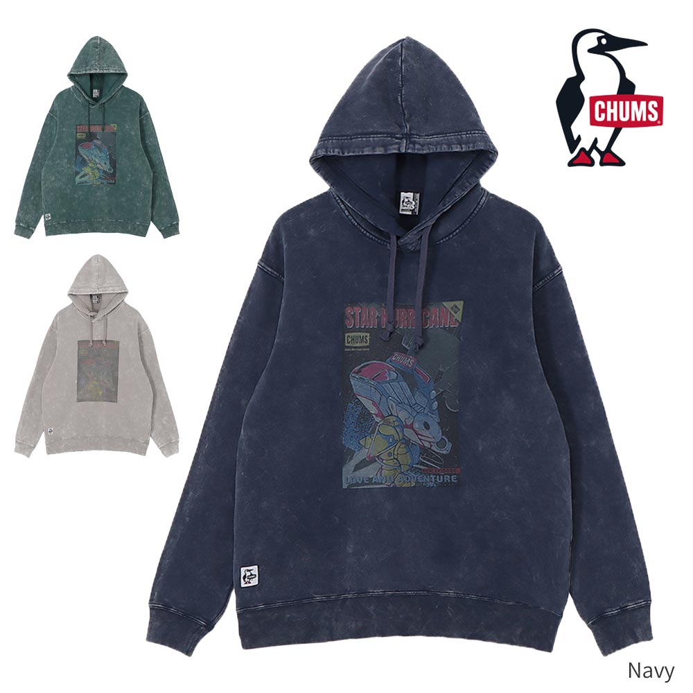 チャムス CHUMSキャニオンランズスターハリケーンプルオーバーパーカー CH00-1534｜KOBEYA SPORTS WEB SHOP