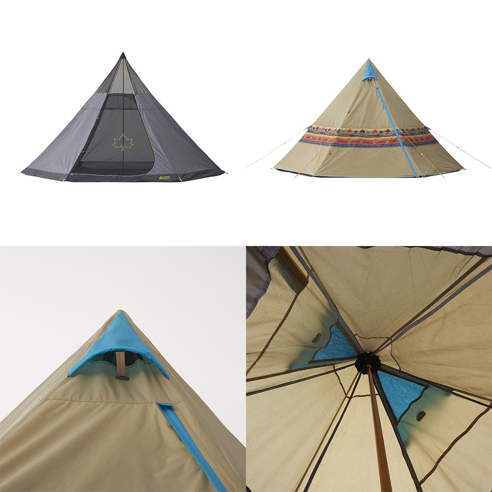 LOGOS ナバホTepee 400 テントセット | soimper.com.br