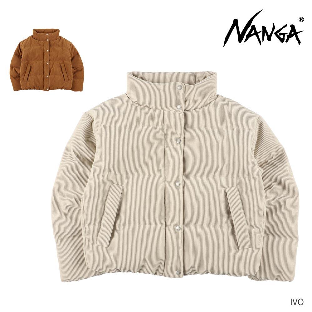 NANGA ナンガコーデュロイショートダウンジャケット(ウィメンズ) N2531-0B017B
