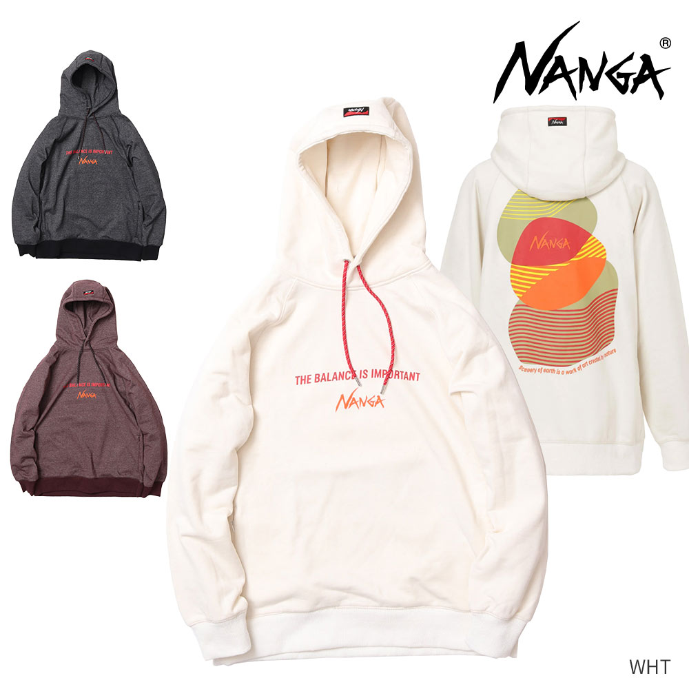 NANGA ナンガ エコハイブリッドザバランススウェットフーディ NW2331-1F230｜KOBEYA SPORTS WEB SHOP