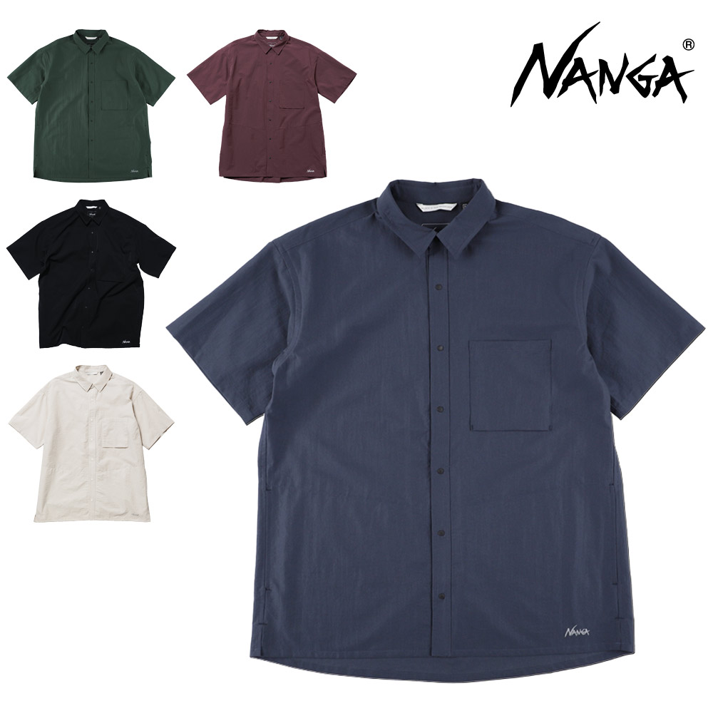 NANGA ナンガ ドットエアコンフィーショートスリーブシャツ NW2411-1E900｜KOBEYA SPORTS WEB SHOP
