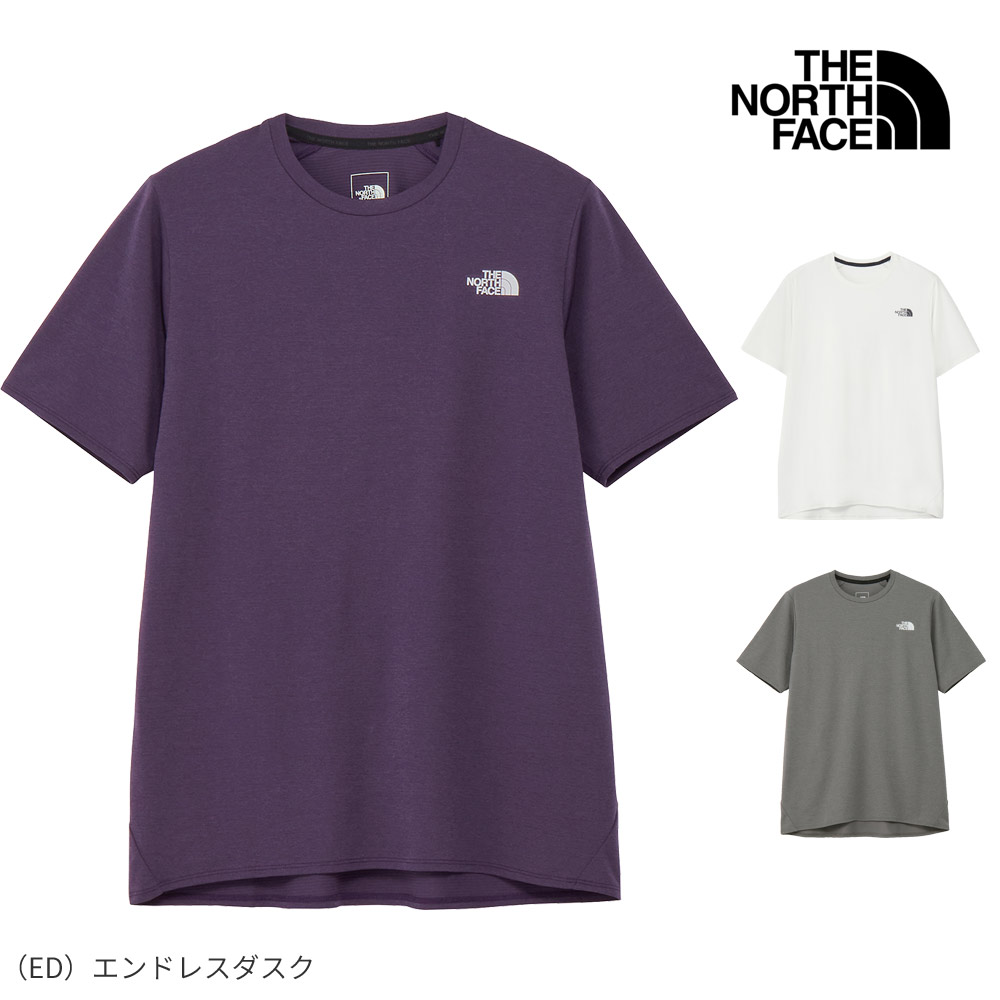 ザ・ノースフェイス メンズ ランニング 半袖Tシャツ S/S ショートスリーブエンデューロクルー NT12575 THE NORTH FACE