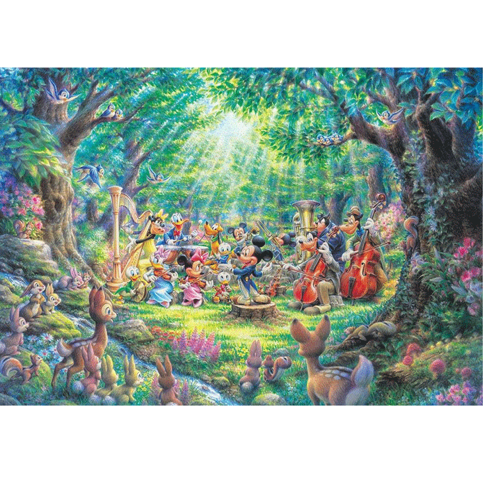 楽天市場】1000ピース ジグソーパズル ディズニー 森の