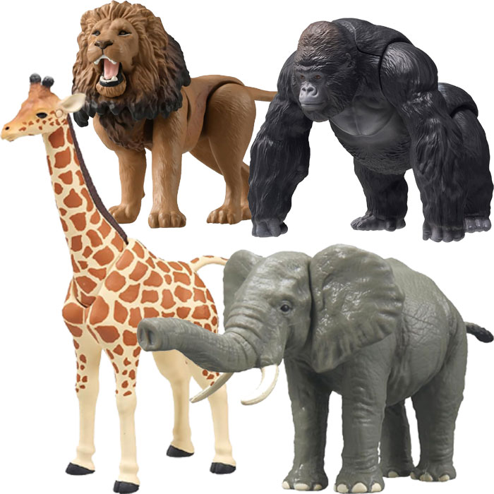 楽天市場】最強配送 はじめてのワイルドライフセット 42387 動物