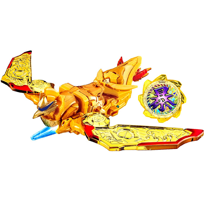 【新品】暴太郎旗鼓ドンブラザーズ DXオミコシフェニックス ロボタロウギアの暴太郎極1個嘱する！生まれ落ちる日 なりきりアイテム・変身ベルト-おもちゃ