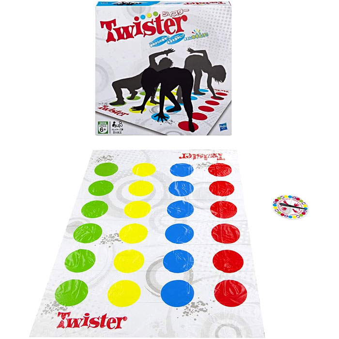 【入手困難】Twister ツイスター パーティーゲーム 2-5人用 昭和レトロ 入手困難】Twister ツイスター パーティーゲーム 2-5人用 昭和