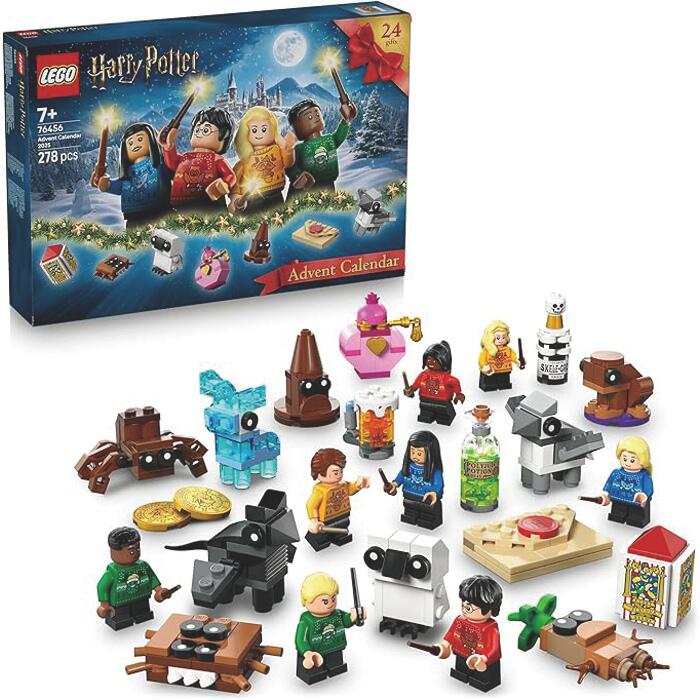 レゴ(LEGO) ハリー・ポッター アドベントカレンダー 2025 立ちはだかる 御坊っちゃん うしろ帯 赤ちゃん 7歳 8歳 9歳 小学生 ハリーポッター グッズ 室内装飾 オシャレ 図形 グッズ 76456 手あそび 差し上げ物 生まれ落ちる日