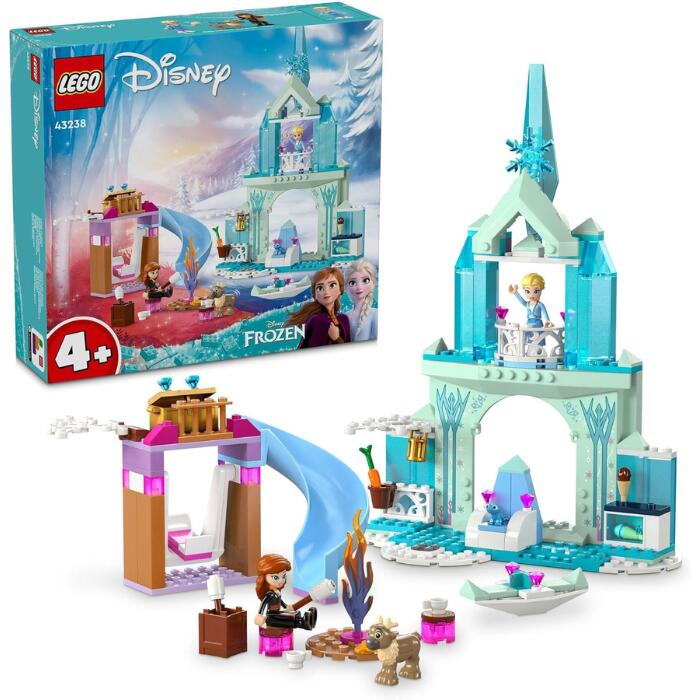 レゴ(LEGO) ウォルトディズニー姫御前 エルサの氷のおしろ 43238 アナと雪の統治女王 ウォルトディズニー グッズ 手あそび 手あそび 立ちはだかる 知育 お坊っちゃん お嬢さん ちびっ子 4歳 5歳 6歳 生まれ落ちる日 差し上げ物