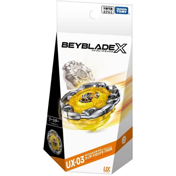 【新品】BEYBLADE X ベイブレードX UX-03 ブースター ウィザードロッド 5-70DB 手あそび グッズ 差し上げ物 生まれ落ちる日 ユニークライン
