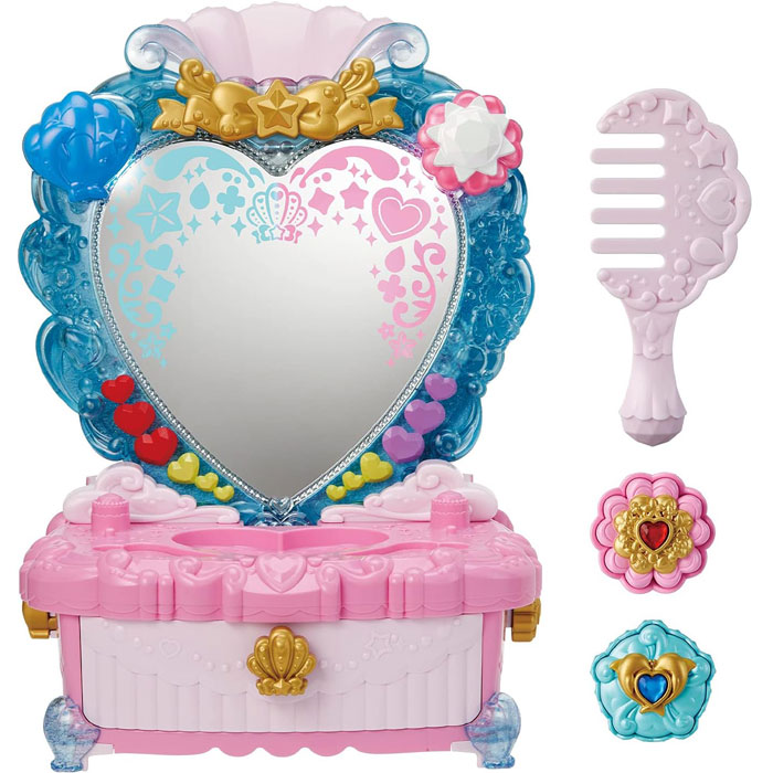 トロピカル～ジュ!プリキュア パワーアップ変身! トロピカルハートドレッサー なりきり遊び BANDAI おもちゃ プレゼント 誕生日画像