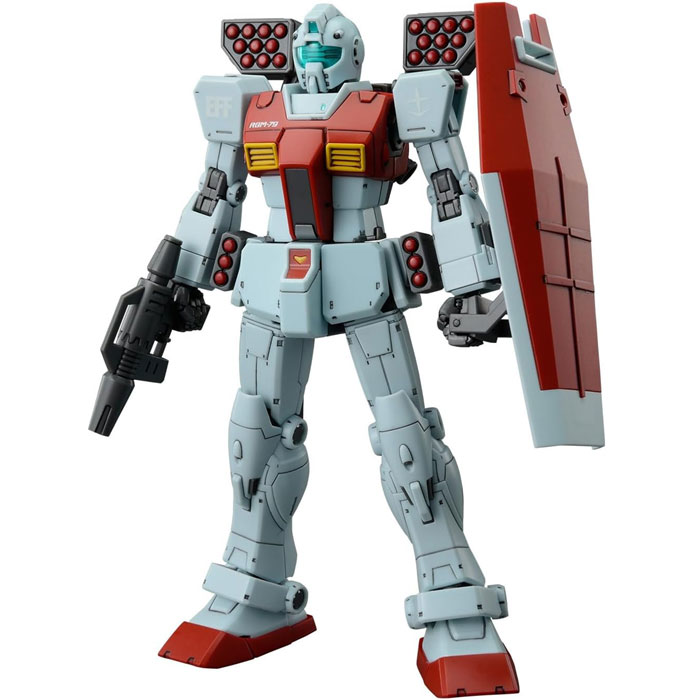 HG 機動戦士ガンダム THE ORIGIN ジム（ショルダー・キャノン装備/ミサイルポッド装備） 1/144スケール 色分け済みプラモデル ハイグレードユニバーサルセンチュリー 誕生日