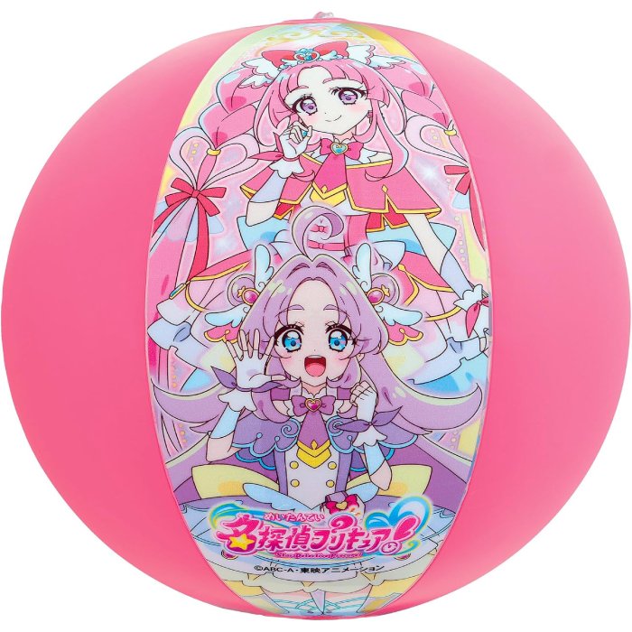 Igarashi Star Detective Precure!! Beach ball 40cm (inflated size approx. 27cm diameter) AFE-40A Summer Pool Beach Leisure & Sports Equipment Beach Supplies Boats & Floats Pokémon