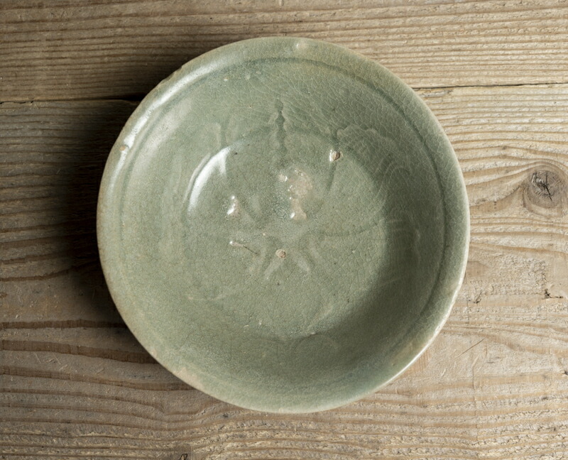 高麗青磁   皿   骨董品   23cm 皿：高麗青磁 | 日本刀販売の葵美術
