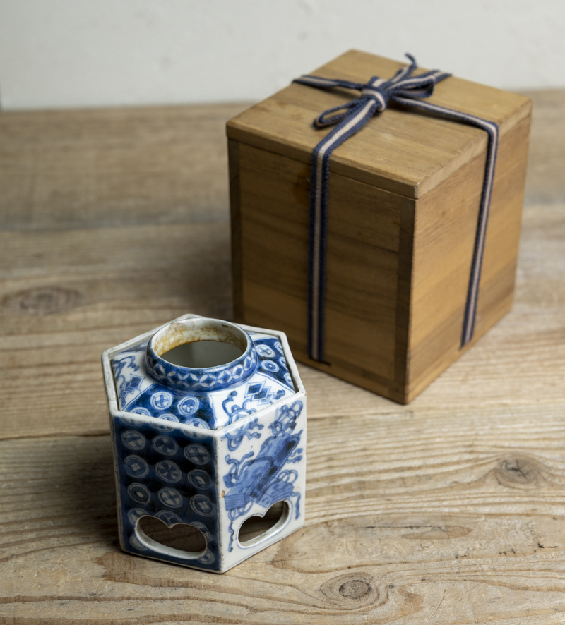 青磁 香炉 渓山作 京焼 591 青磁 香炉 渓山作 京焼 591