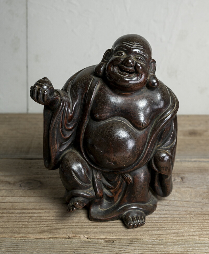 楽天市場】骨董○備前焼寿老人像○福禄寿 / 七福神 | 明治時代頃