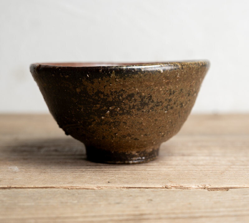 骨董○備前平茶碗○ 藤原啓 / 共箱 | 人間国宝作家 | 昭和-20世紀頃 | 陶器 | 茶道具 / お抹茶茶碗【古美術】【骨董】【中古】【3,980円以上で送料無料】【三浦古美術WEB】2407  コウB