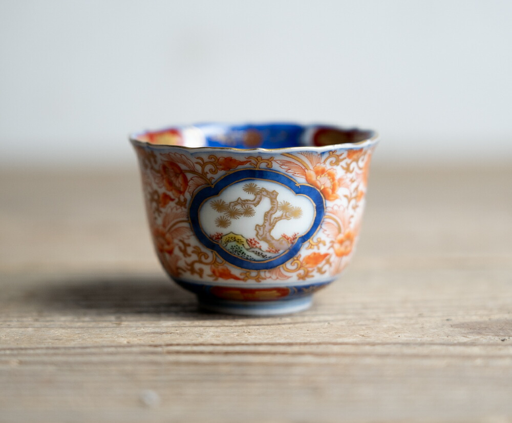 楽天市場】骨董○大聖寺伊万里染錦南蛮図皿○W14.7cm / 南蛮船と南蛮人